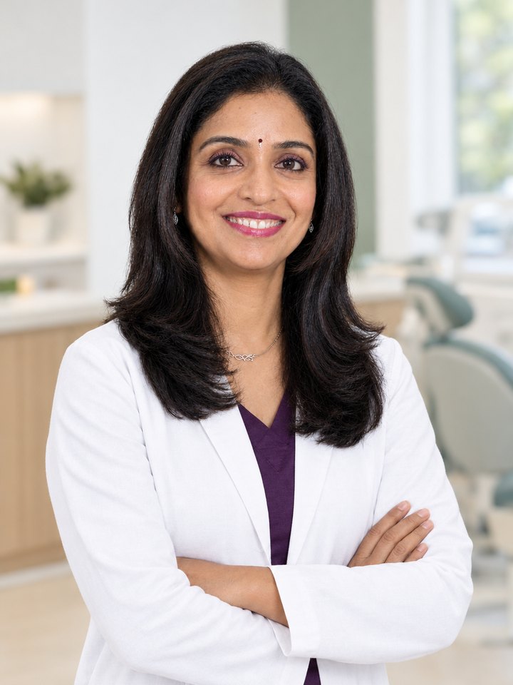 Dr. B.S. Preeti Mohan, BDS FADO — Trupti Multispeciality Dental Clinic
